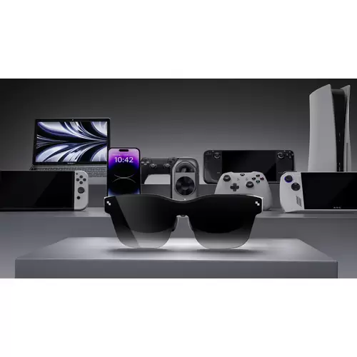 TCL RayNeo Air 2s AR-Brille Schwarz mit integriertem Soundsystem TCL RayNeo Air 2s AR-Brille Schwarz mit integriertem Soundsystem