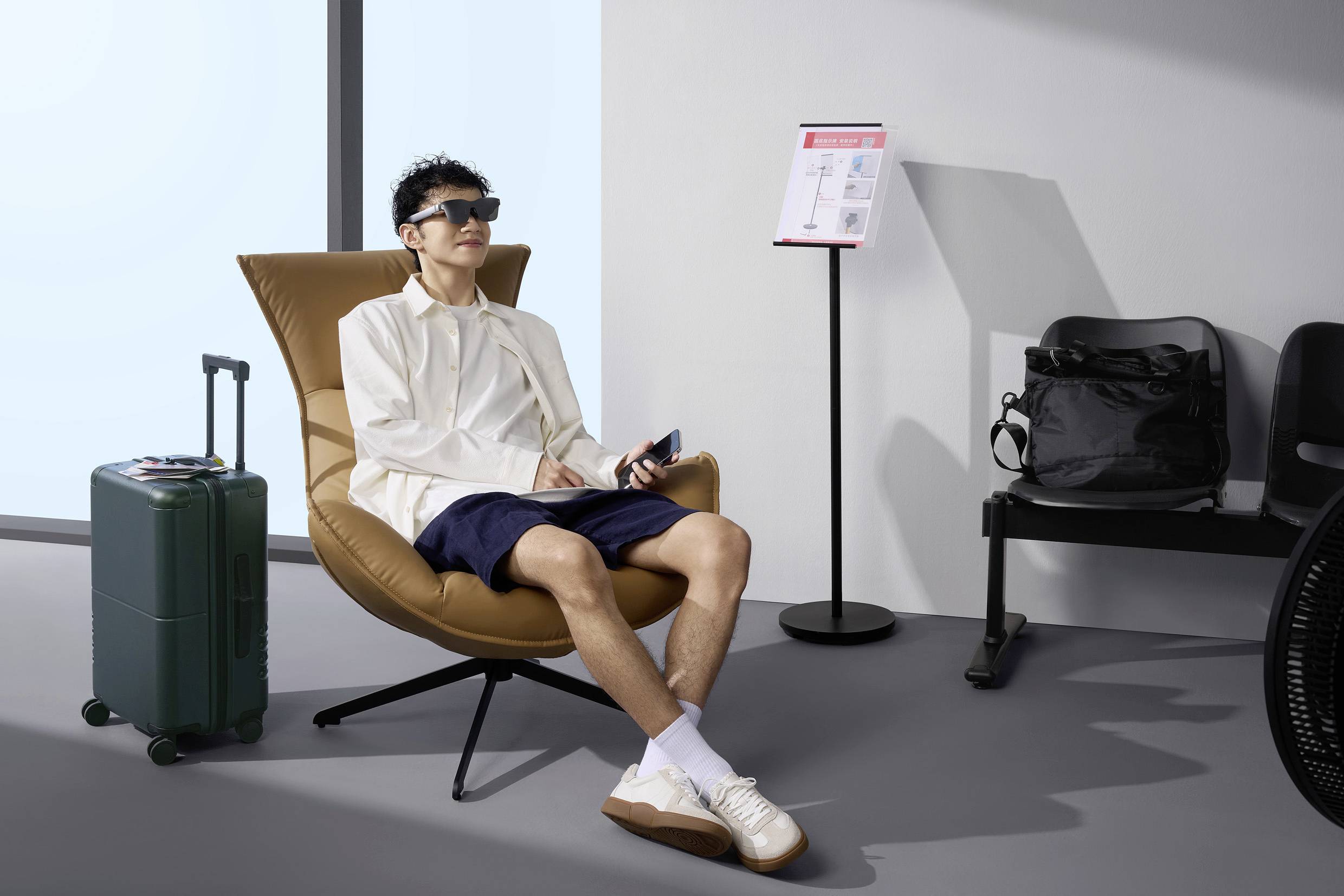 TCL RayNeo Air 2s AR-Brille Schwarz mit integriertem Soundsystem