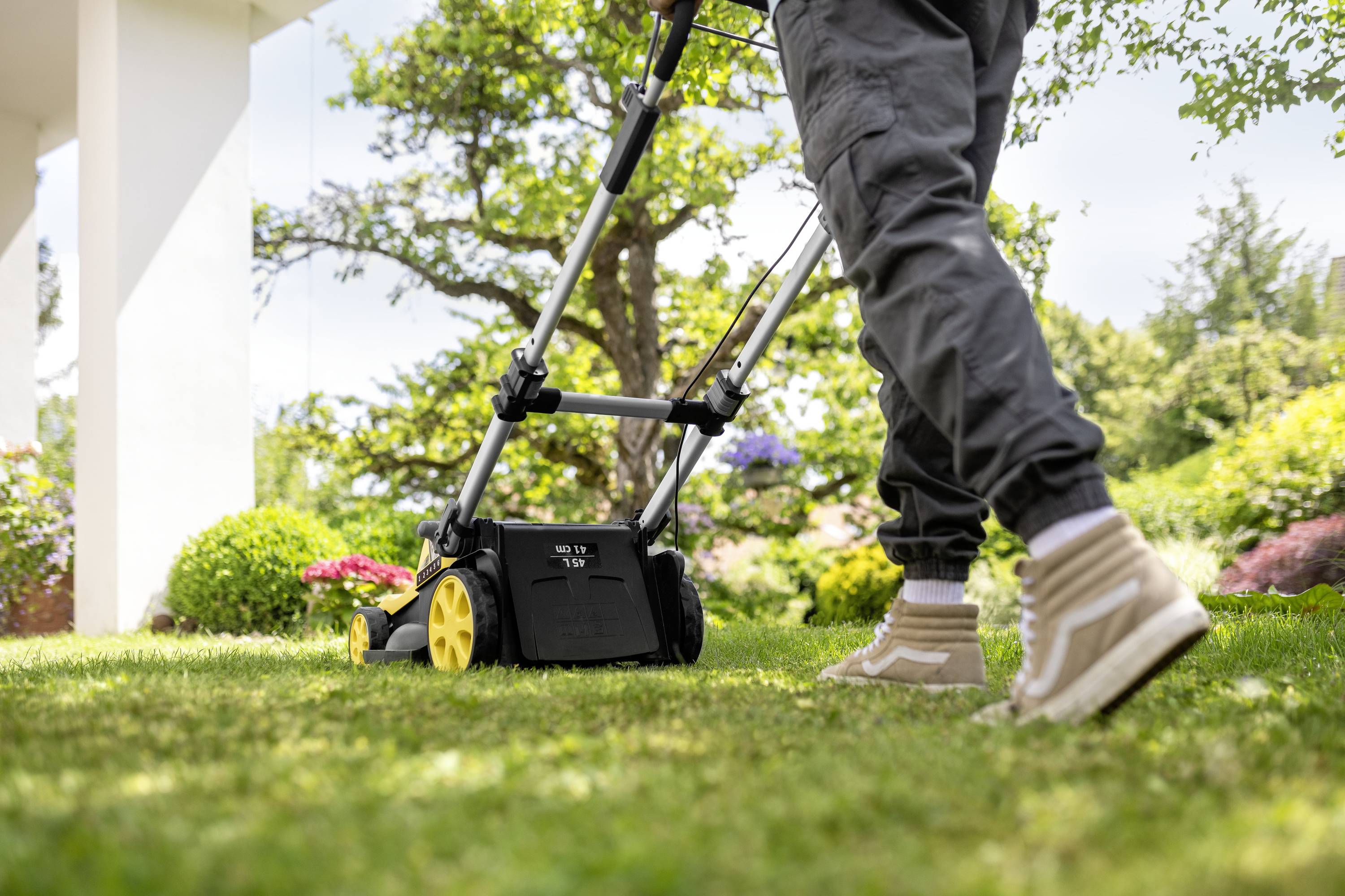 Kärcher Home & Garden LMO 5-18 Dual Battery Set Akku Akku-Rasenmäher inkl. 2. Akku, inkl. Ladegerät 18 V Schnittbreite (max.) 410 mm