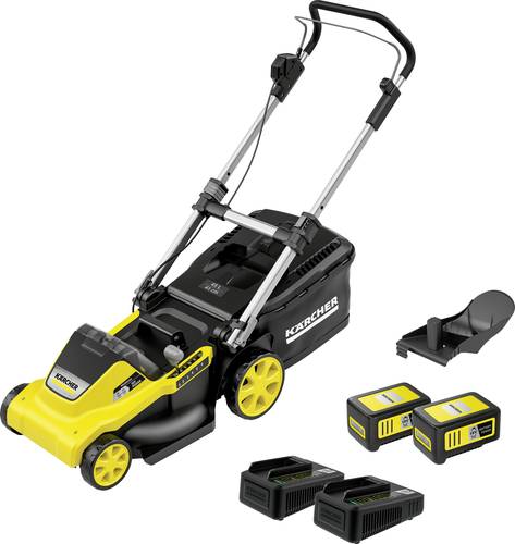 Kärcher Home & Garden LMO 5-18 Dual Battery Set Akku Akku-Rasenmäher inkl. 2. Akku, inkl. Ladegerä