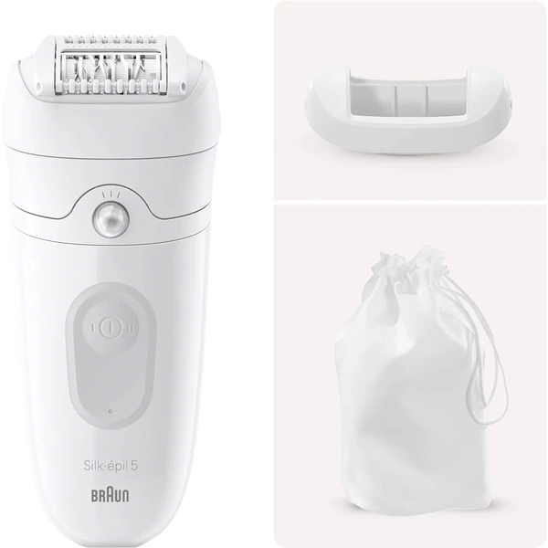 Braun SE5-011 Epilierer Weiß Braun SE5-011 Epilierer Weiß