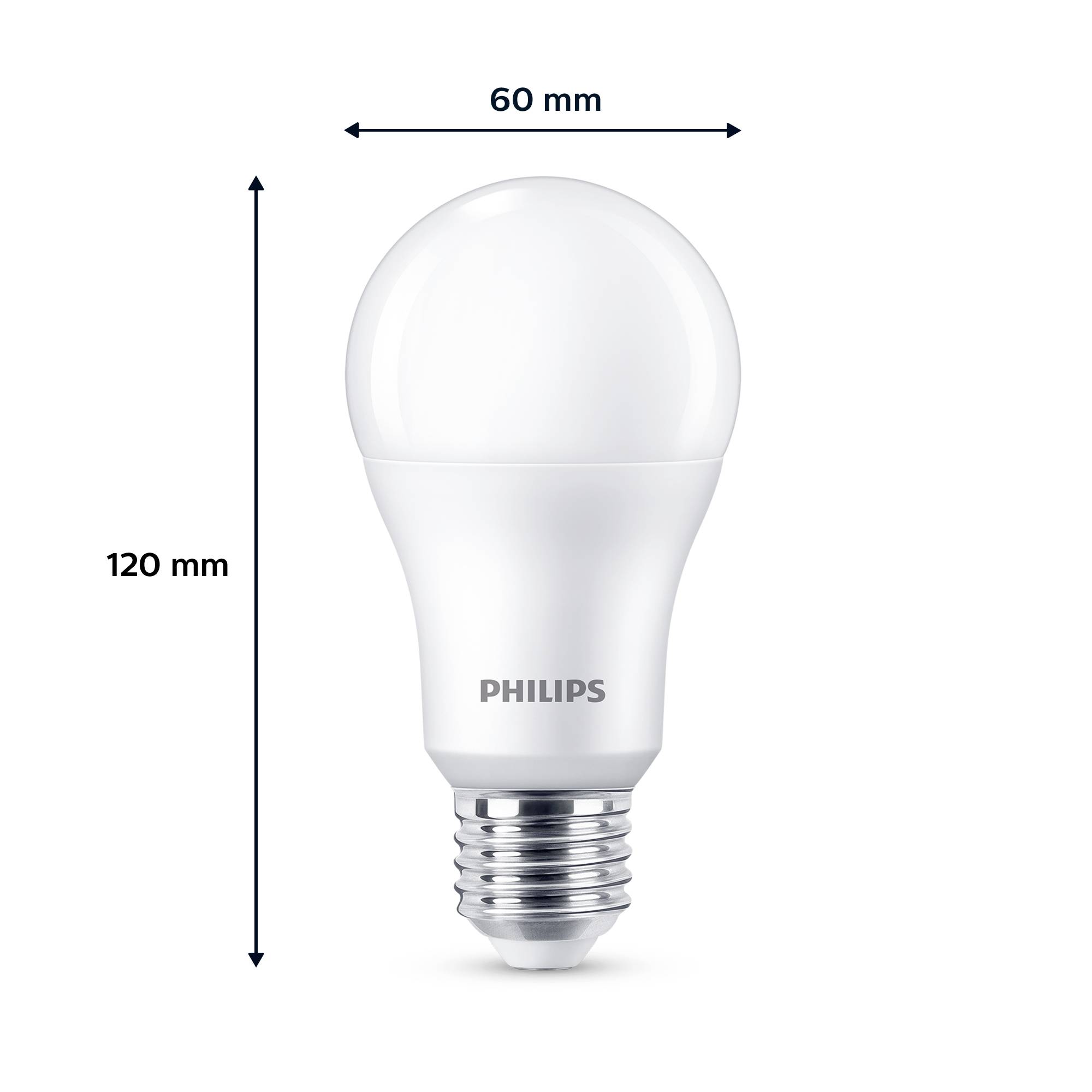 Philips LED 9290023069 LED EEK E (A - G) E27 Glühlampenform 13W = 100W Neutralweiß (Ø x L) 60mm x 120mm 6St.