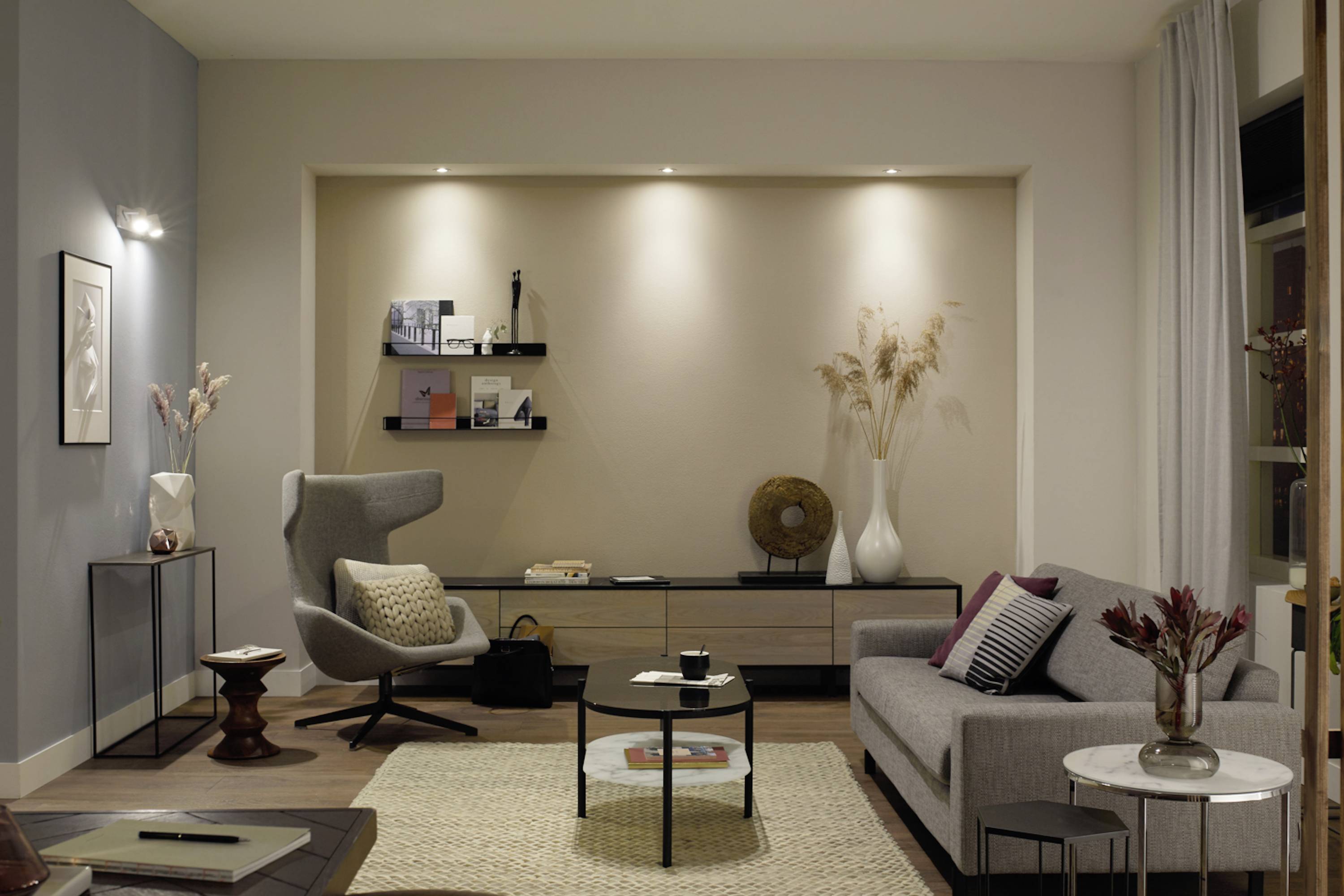 Philips Hue LED-Einbauleuchte 929003810901 EEK: E (A - G) Milliskin Hue GU10 12.6W Warmweiß bis Kaltweiß, RGB