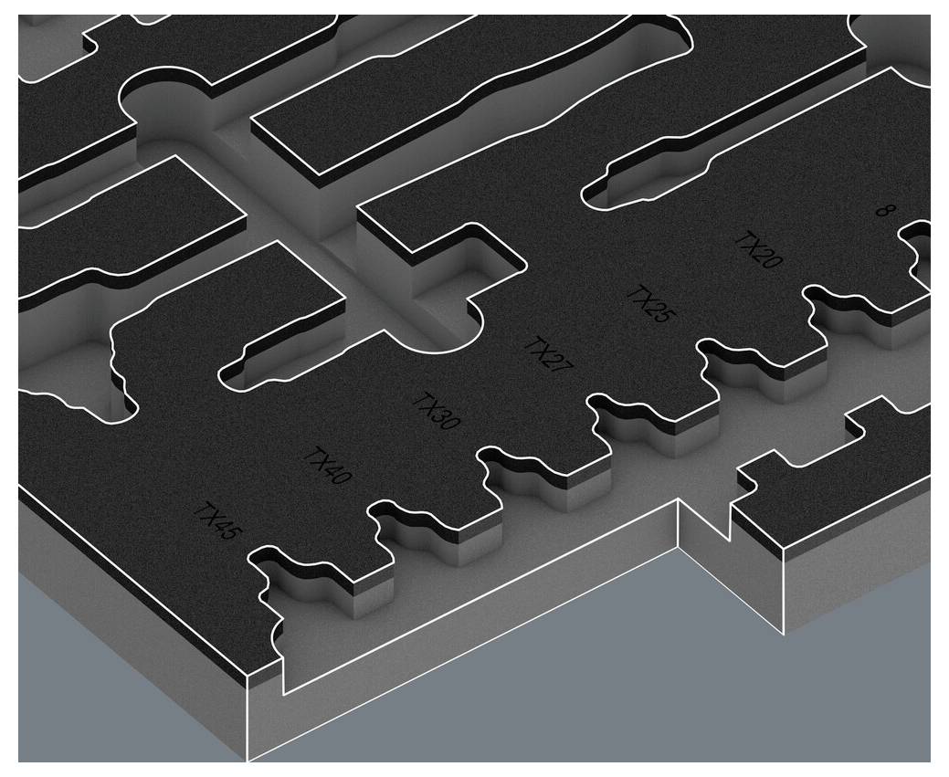Wera 05137326001 9826 Schaumstoffeinlage 1 Stück (L x B x H) 392 x 344 x 30mm