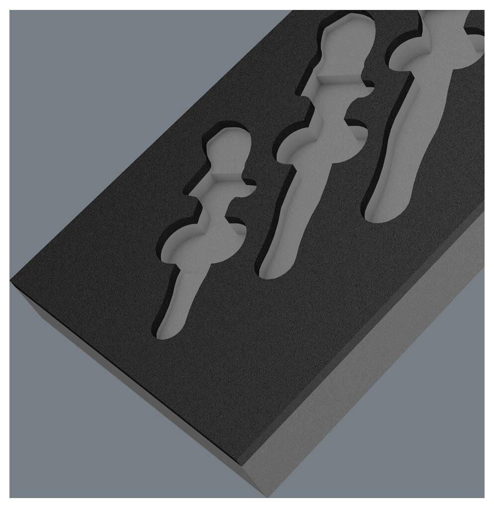 Wera 05137334001 9834 Schaumstoffeinlage 1 Stück (L x B x H) 392 x 172 x 30mm