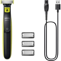 Philips OneBlade Bartschneider, Haarschneider, Körperhaartrimmer, Präzisions Trimmer, Rasierer abwaschbar, USB-Ladefunktion lime Philips OneBlade Bartschneider, Haarschneider, Körperhaartrimmer, Präzisions Trimmer, Rasierer abwaschbar, USB-Ladefunktion lime