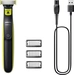 Philips OneBlade Bartschneider, Haarschneider, Körperhaartrimmer, Präzisions Trimmer, Rasierer abwaschbar, USB-Ladefunktion lime Philips OneBlade Bartschneider, Haarschneider, Körperhaartrimmer, Präzisions Trimmer, Rasierer abwaschbar, USB-Ladefunktion lime