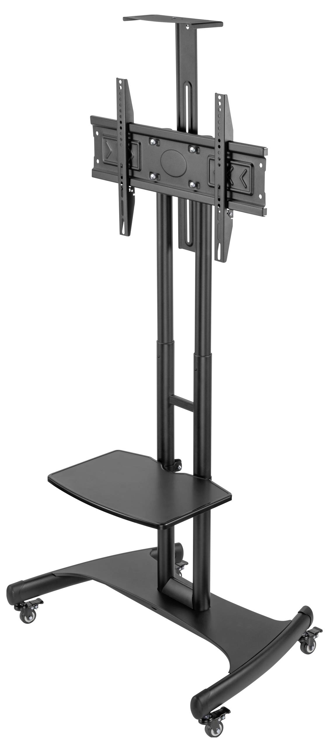 SpeaKa Professional SP-TVC-710 TV-Rollwagen 81,3cm (32") - 190,5cm (75") Bodenständer, Höhenverstellbar, Schwenkbar