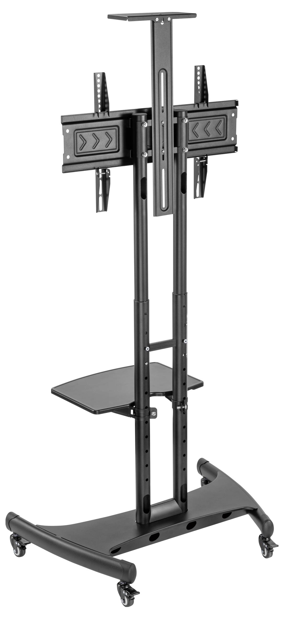 SpeaKa Professional SP-TVC-710 TV-Rollwagen 81,3cm (32") - 190,5cm (75") Bodenständer, Höhenverstellbar, Schwenkbar