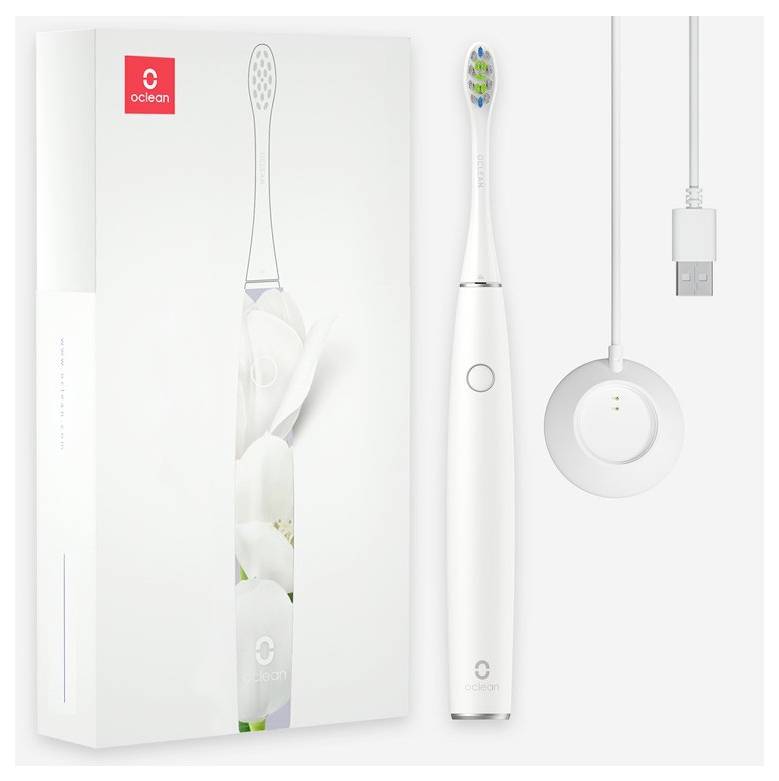 Oclean 6970810551327 Elektrische Zahnbürste Schallzahnbürste Weiß