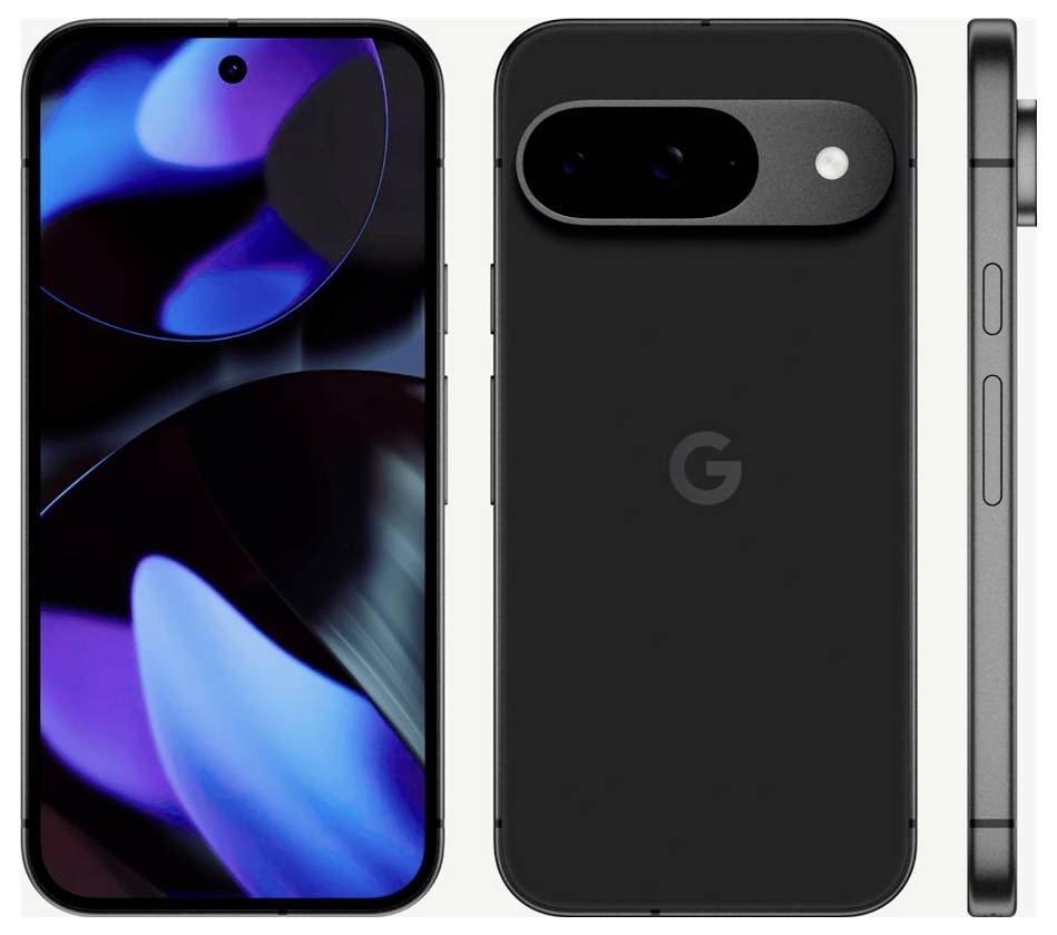 Google Pixel 9 256GB Obsidian EEK A (A - G) 16cm (6.3 Zoll) Smartphone