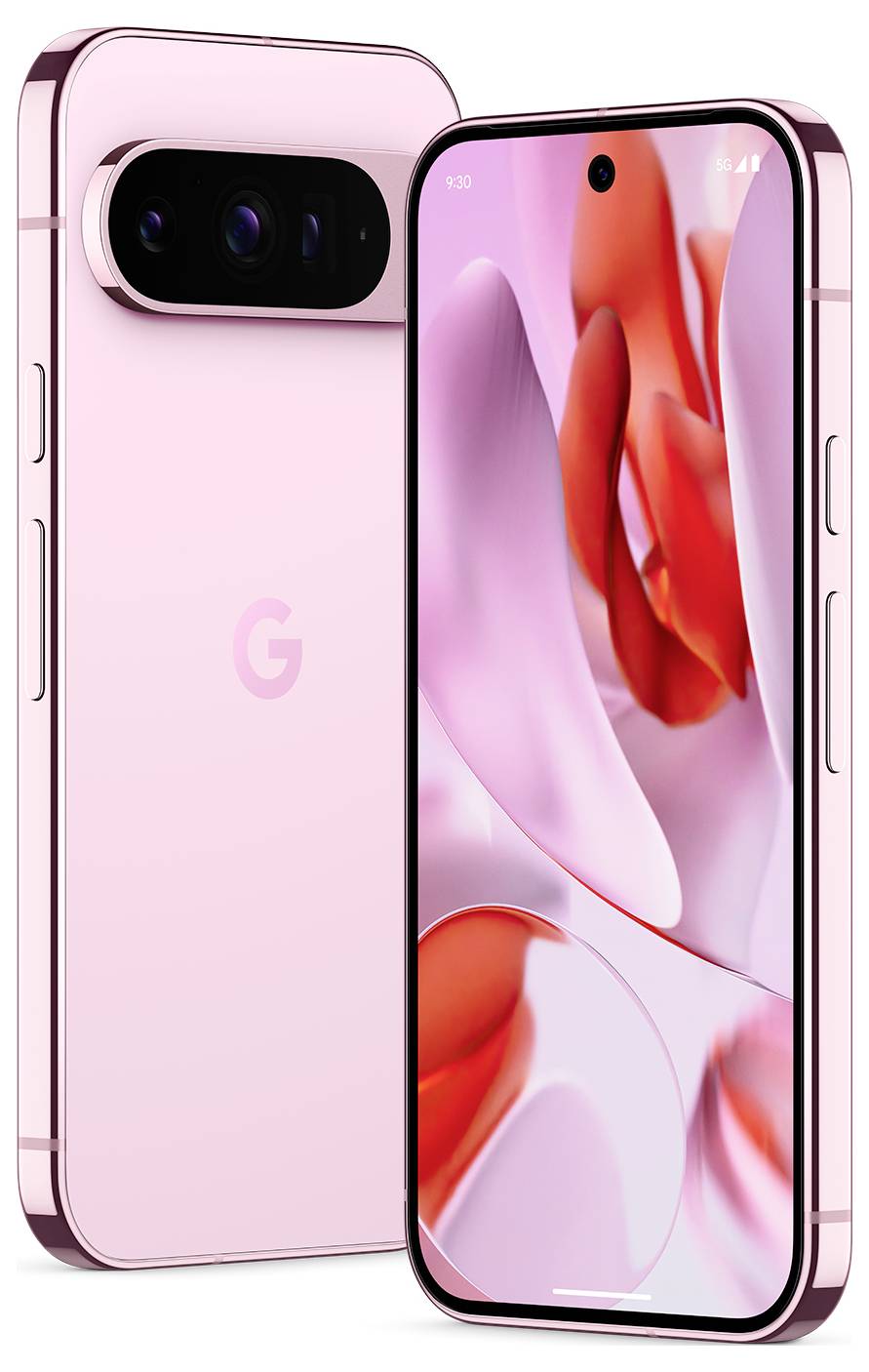 Google Pixel 9 Pro Smartphone 256GB 16cm (6.3 Zoll) Rosé Quarz Android™ 14 EEK A (A - G)