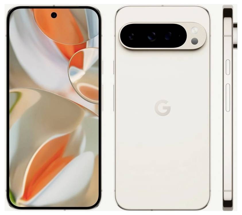 Google Pixel 9 Pro XL 128GB Porzellan EEK B (A - G) 17.3cm (6.8 Zoll) Smartphone