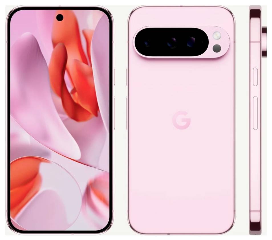 Google Pixel 9 Pro XL 256GB Rosé Quarz EEK B (A - G) 17.3cm (6.8 Zoll) Smartphone