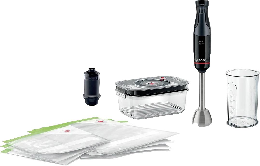 Bosch ErgoMaster MSM4B6V2 Stabmixer 1000W BPA-frei Grau