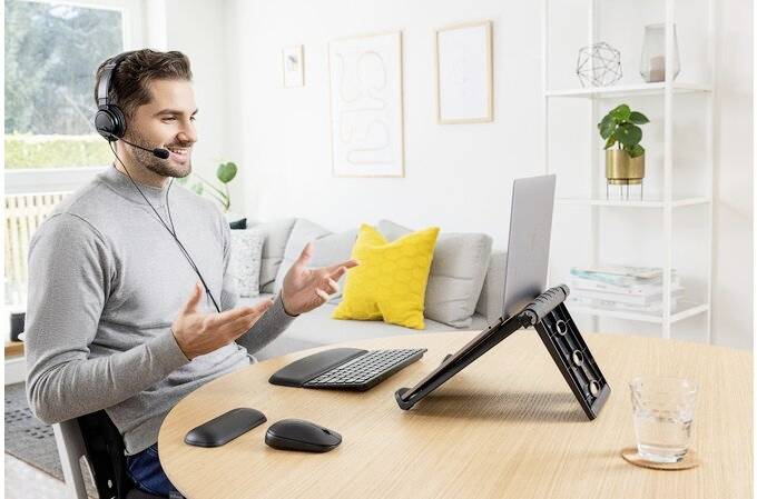 Kensington ErgoSoft™ Handballenauflage Ergonomisch, Rutschfest Schwarz