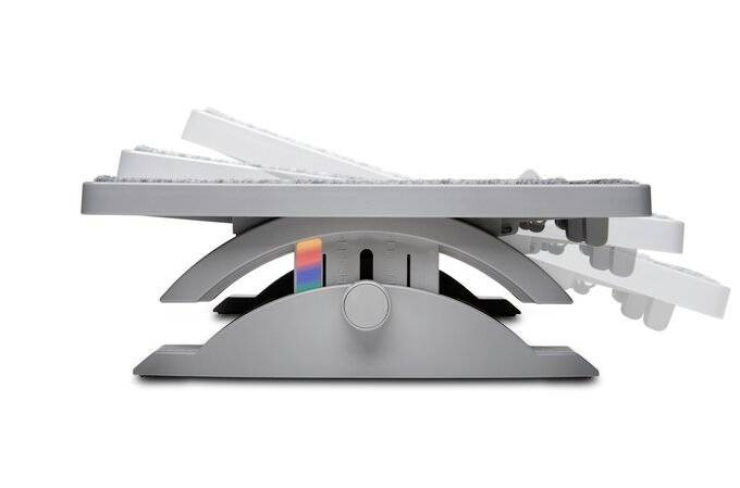 Kensington K50345EU SoleMate™ Pro Elite Fußstütze (B x T) 530 mm x 340 mm neigungsverstellbar Gra