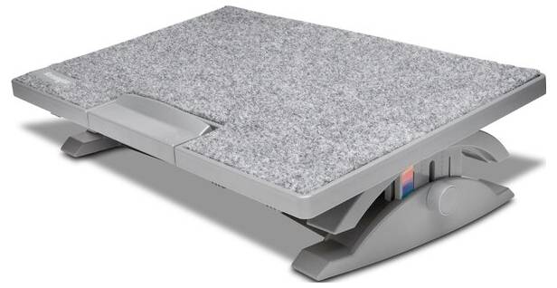 Kensington K50345EU SoleMate™ Pro Elite Fußstütze (B x T) 530 mm x 340 mm neigungsverstellbar Gra