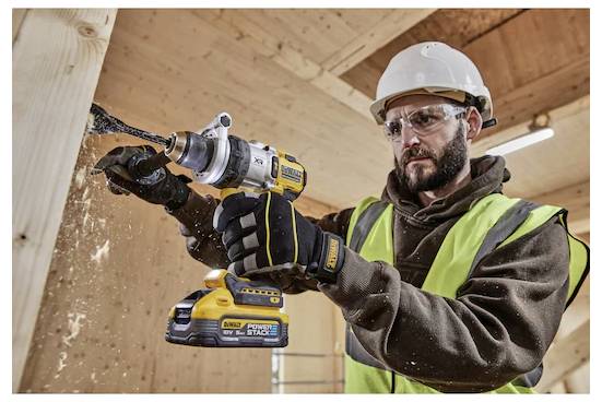 DEWALT DCD1007NT-XJ 3-Gang-Akku-Schlagbohrschrauber 1530 W ohne Akku, ohne Ladegerät