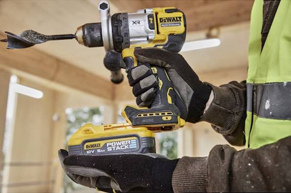 DEWALT DCD1007NT-XJ 3-Gang-Akku-Schlagbohrschrauber 1530 W ohne Akku, ohne Ladegerät