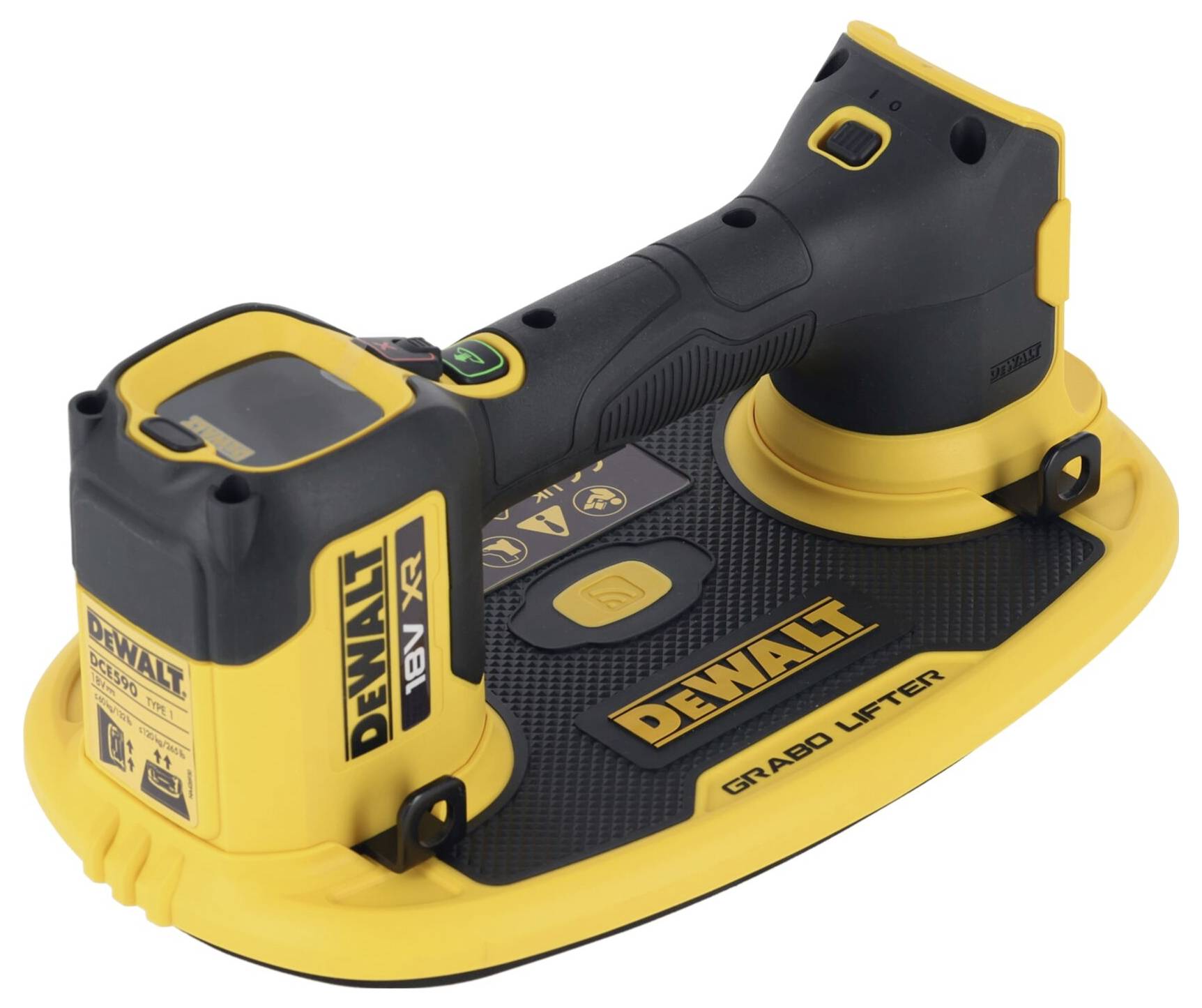 DEWALT DCE590N-XJ 18V XR Vakuum-Heber Basisvariante Tragkraft (max.) 120kg