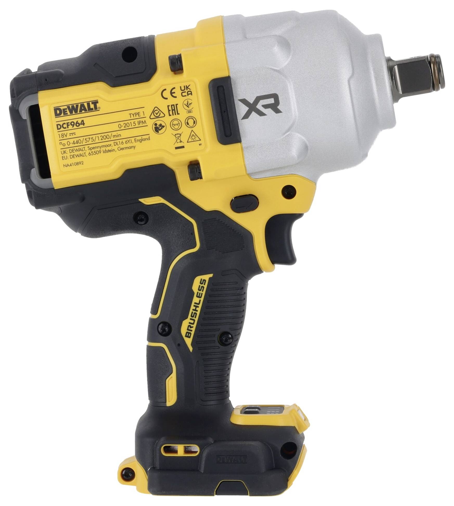 DEWALT DCF964NT-XJ Akku-Schlagschrauber 18V bürstenlos, ohne Akku, ohne Ladegerät