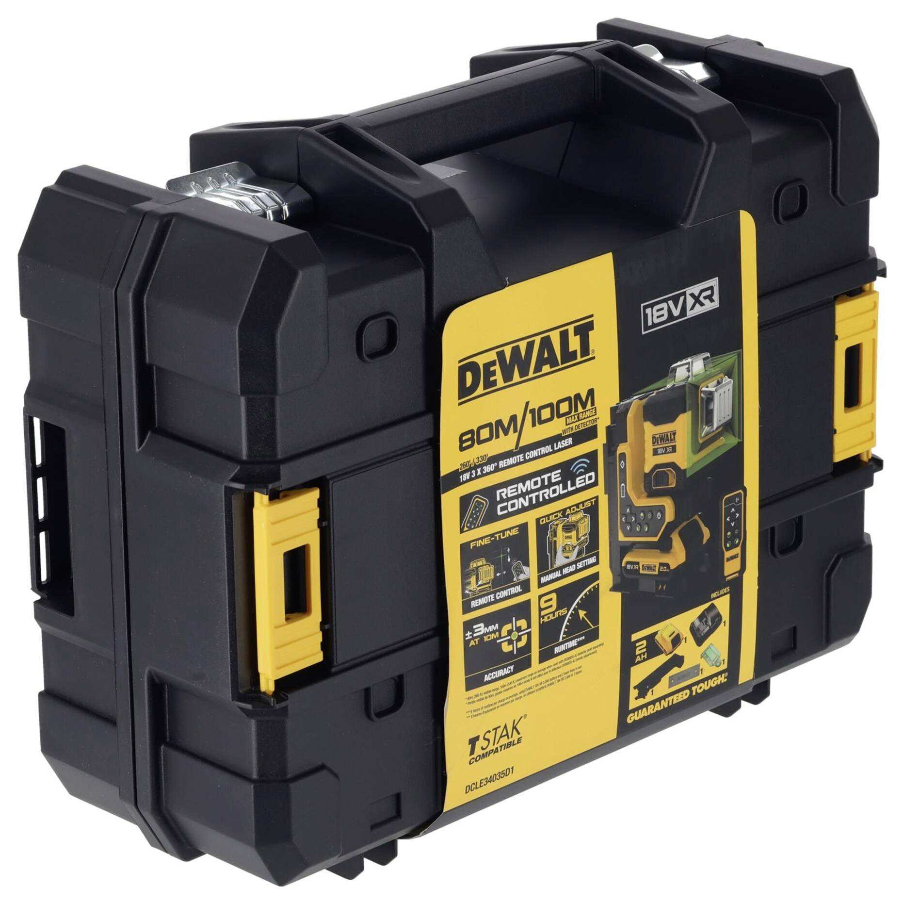 DEWALT Linienlaser Reichweite (max.): 80m