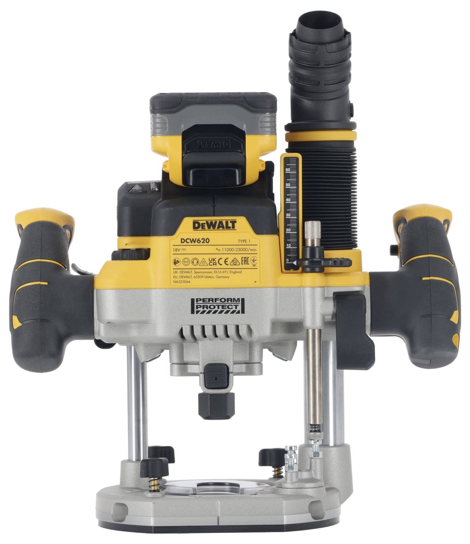 DEWALT Oberfräse DCW620H2-QW inkl. 2. Akku, inkl. Ladegerät