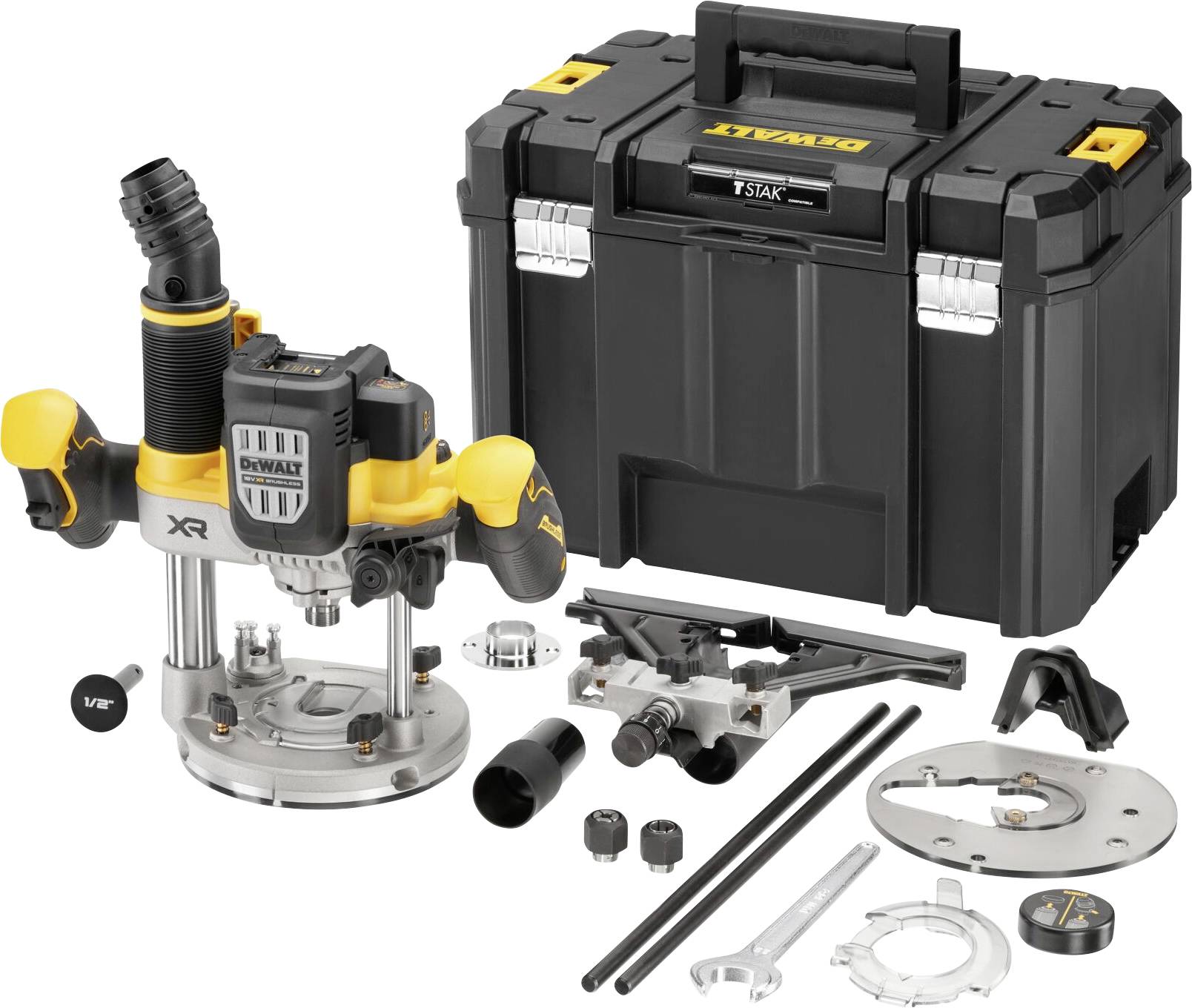 DEWALT Oberfräse DCW620NT-XJ ohne Akku, ohne Ladegerät