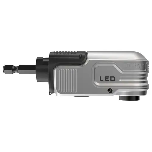 DEWALT Winkelvorsatz 1/4Z mit LED DTLRA-QZ DEWALT Winkelvorsatz 1/4Z mit LED DTLRA-QZ