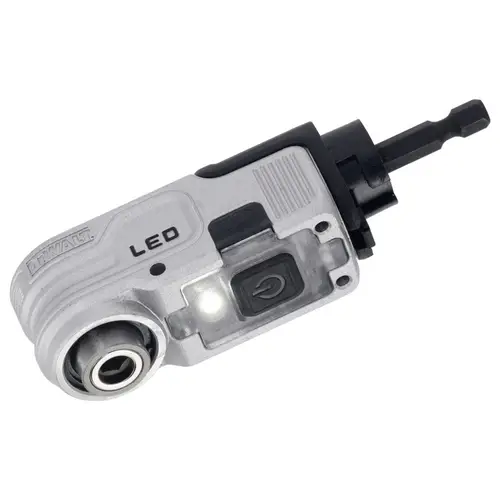 DEWALT Winkelvorsatz 1/4Z mit LED DTLRA-QZ DEWALT Winkelvorsatz 1/4Z mit LED DTLRA-QZ