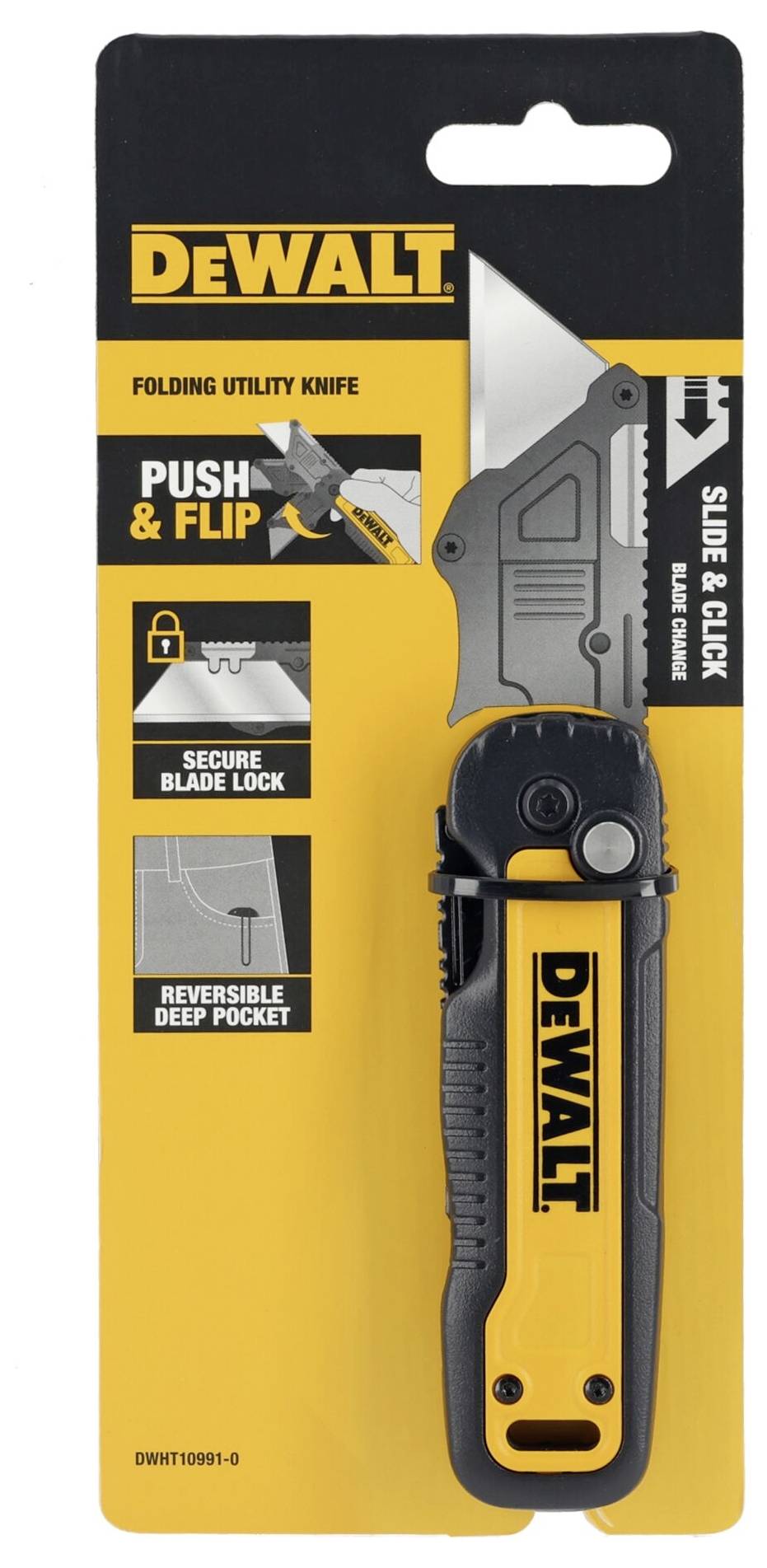 DEWALT DWHT10991-0 Klappmesser mit Trapezklinge 1St.