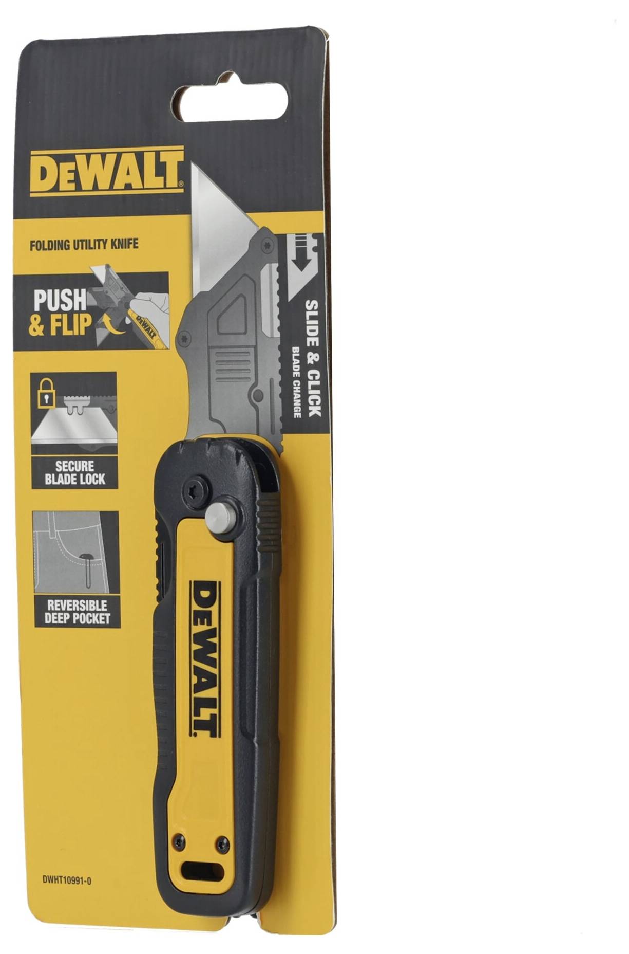 DEWALT DWHT10991-0 Klappmesser mit Trapezklinge 1St.