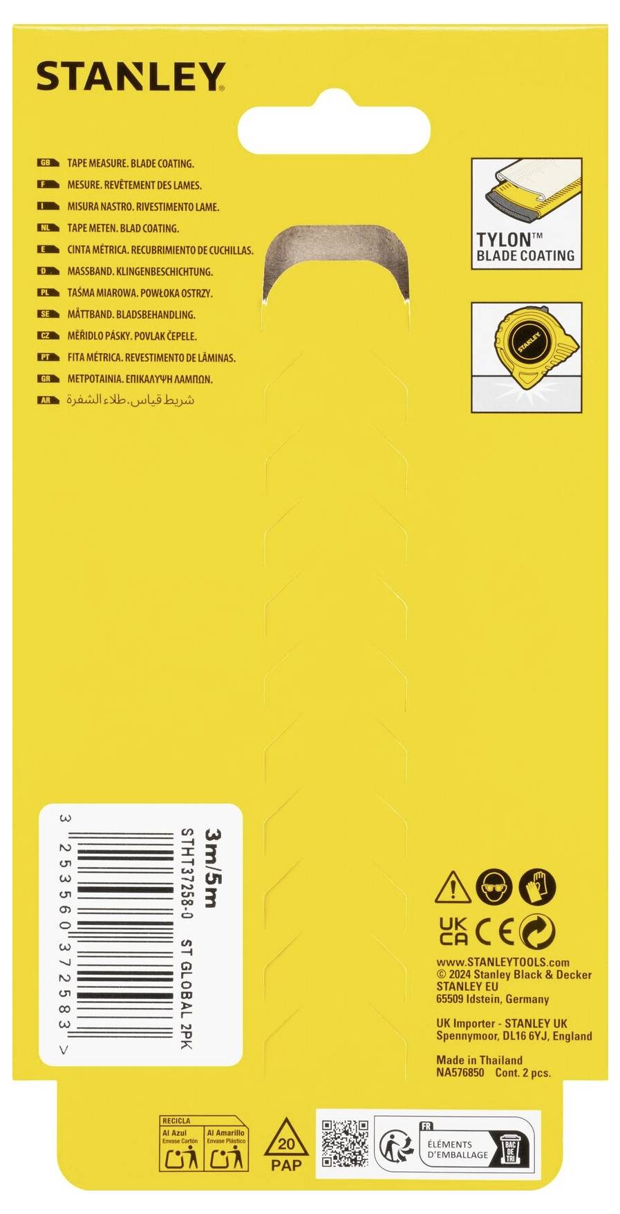 DEWALT Doppelpack STHT37258-0 Maßband