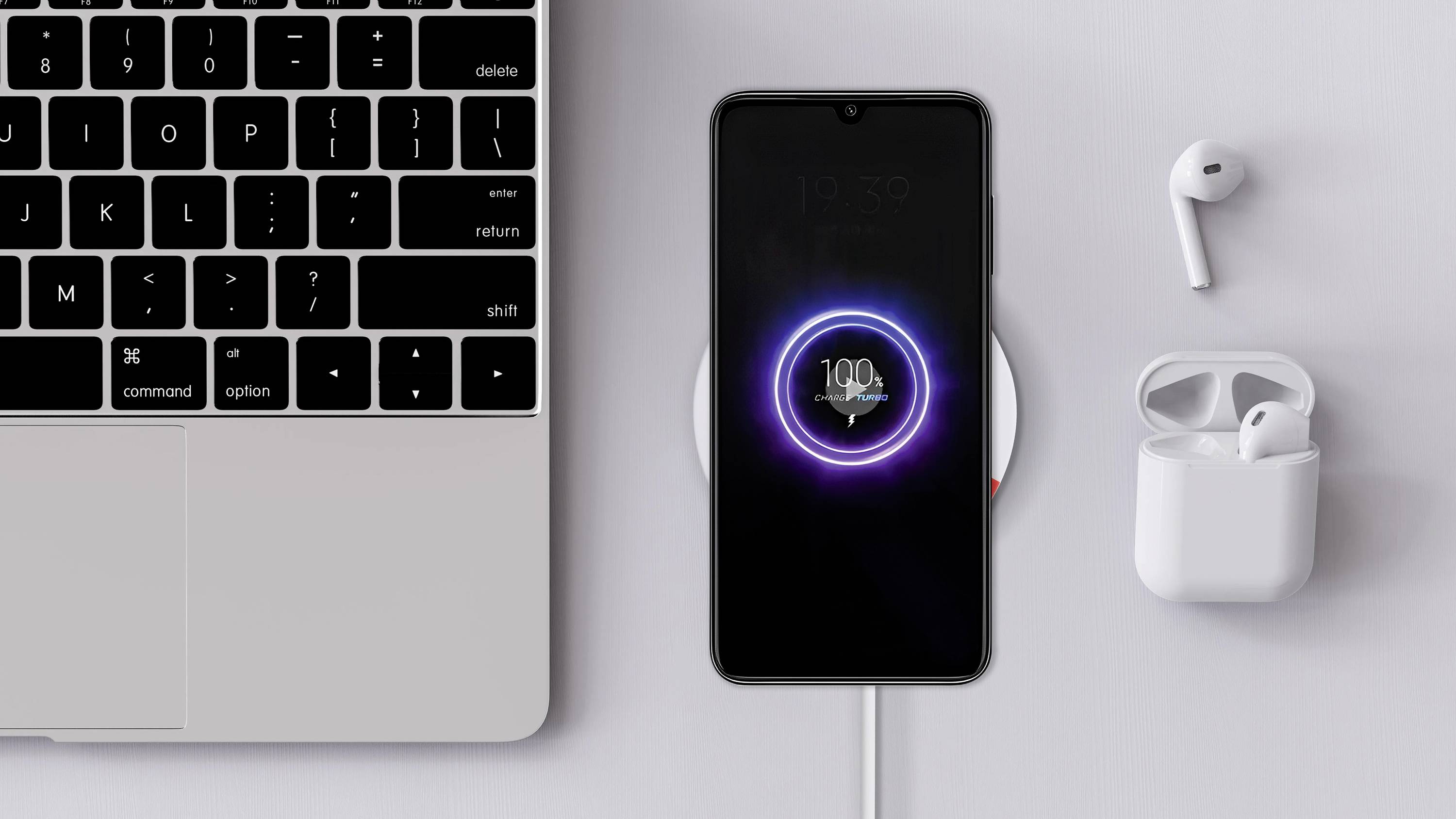 Skross Magsafe Wireless Charger Ladeadapter 5 W, 7.5 W, 10 W USB PD Weiß