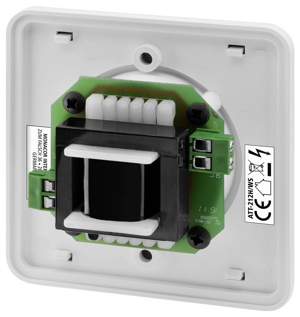 Monacor ATT-212H/WS Lautstärkeregler