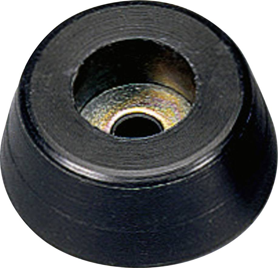 Monacor HF-70 Gerätefuß Schwarz 20St.