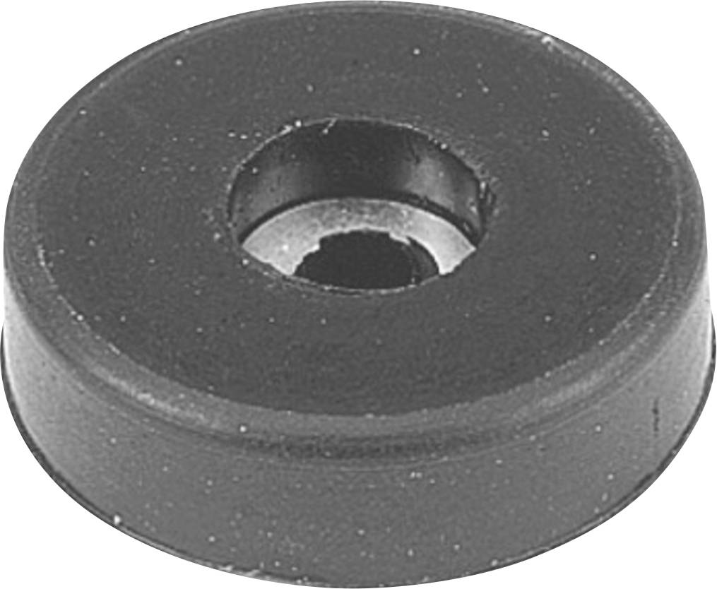 Monacor HF-140 Gerätefuß Schwarz 1St.