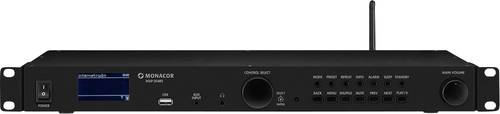 Monacor WAP-204RS Internet Systemradio Internetradio, UKW, DAB+, MP3, WLAN, Bluetooth