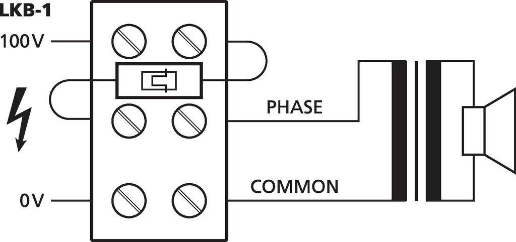 Monacor LKB-1 Anschlussterminal