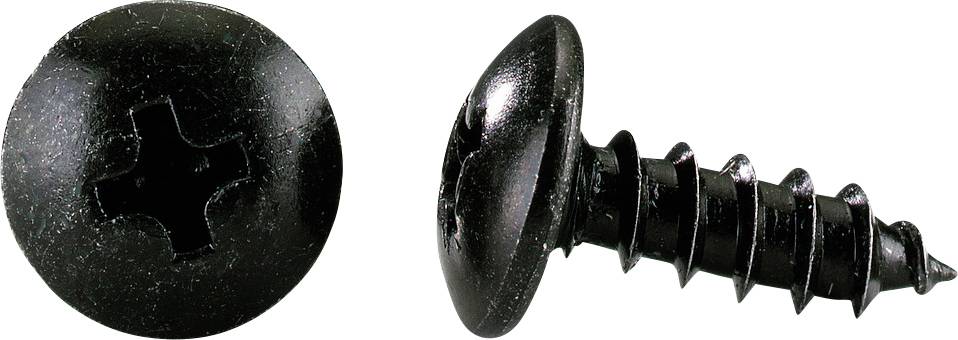 Monacor MZF-4012 Kreuzschlitz-Holzschrauben 100St.