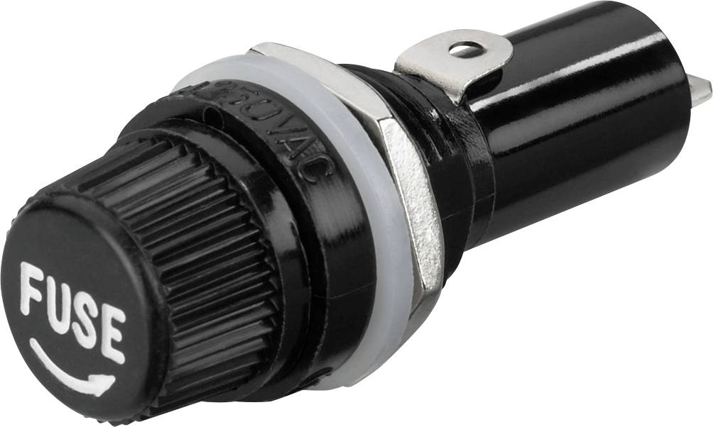 Monacor 0031050 TC-2510L Sicherungshalter 10A 50V 1St.