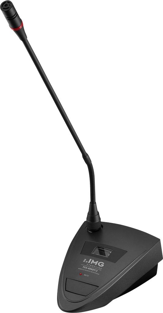 IMG Stageline TXS-606DT/2 Tischmikrofon Übertragungsart (Details):Funk Funk