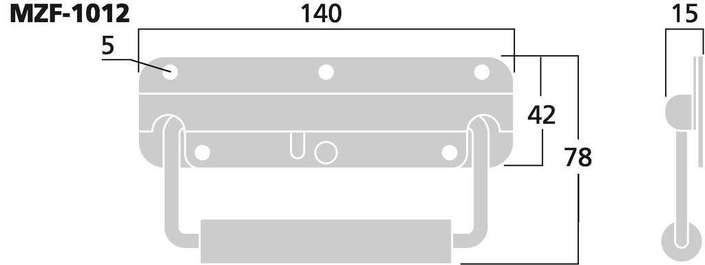 Monacor MZF-1012 Tragegriff