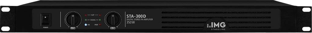 IMG Stageline STA-300D PA Verstärker RMS Leistung je Kanal an 4 Ohm: 150W