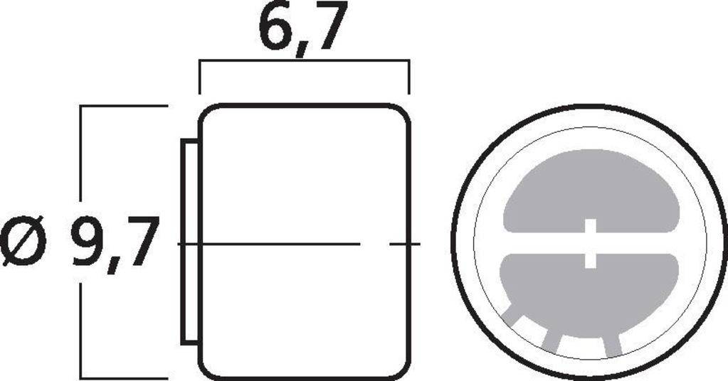 Monacor 0233670 Mikrofon-Kapsel 1.5 - 10 V Frequenz-Bereich=50 Hz - 16000 Hz