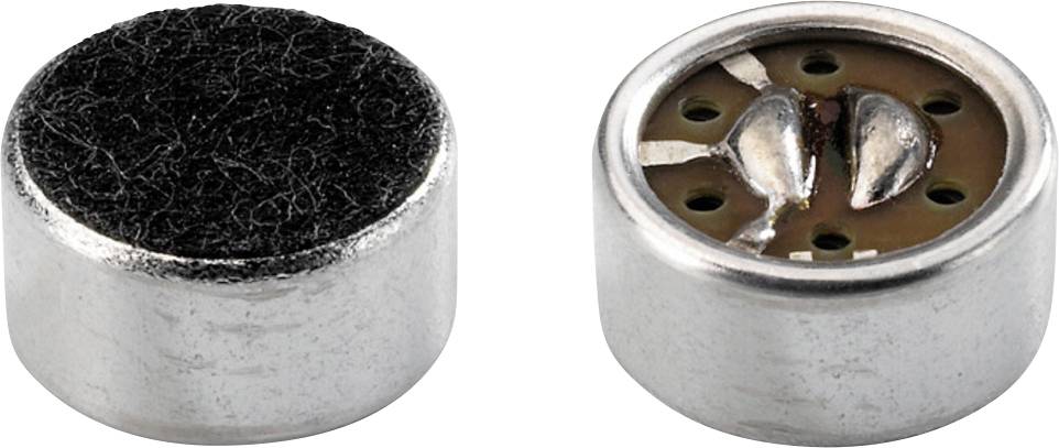 Monacor 0233690 Mikrofon-Kapsel 1.5 - 10V Frequenz-Bereich=100Hz - 16000Hz