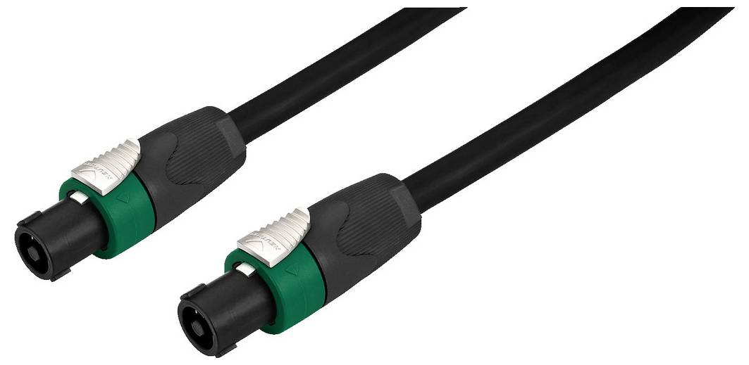 Monacor Lautsprecher Kabel 4 x 2.5mm² 10m Schwarz