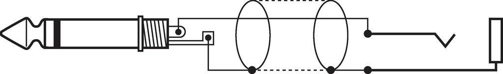 Monacor 0060730 Klinke Audio Verlängerungskabel [1x Klinkenstecker 6.3mm (mono) - 1x Klinkenbuchse 6.3mm (mono)] 6m Schwarz