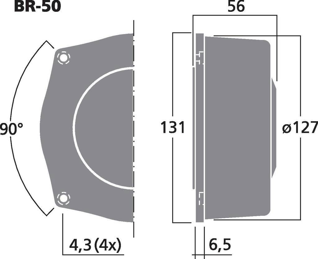 Monacor BR-50 Bass-Vibrationserzeuger